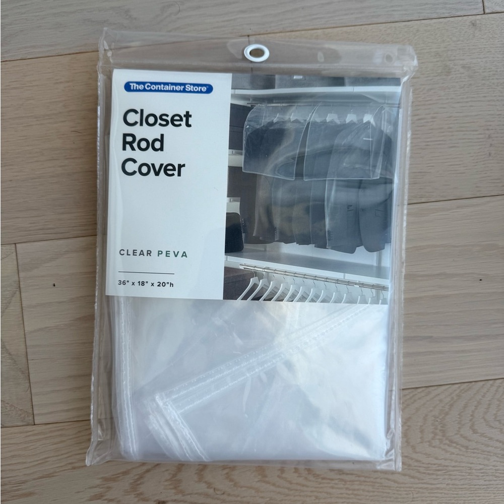PEVA Closet Rod Cover